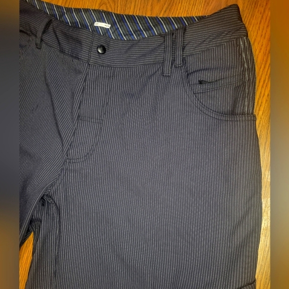 Lululemon Men’s Hybrid Striped Shorts Size 40 – Athletic Casual Performance A84 - Picture 4 of 8